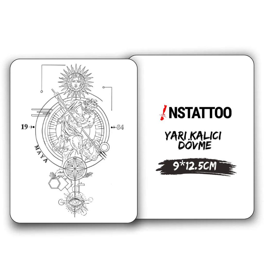 (Özel) Maya - Yarı Kalıcı Dövme