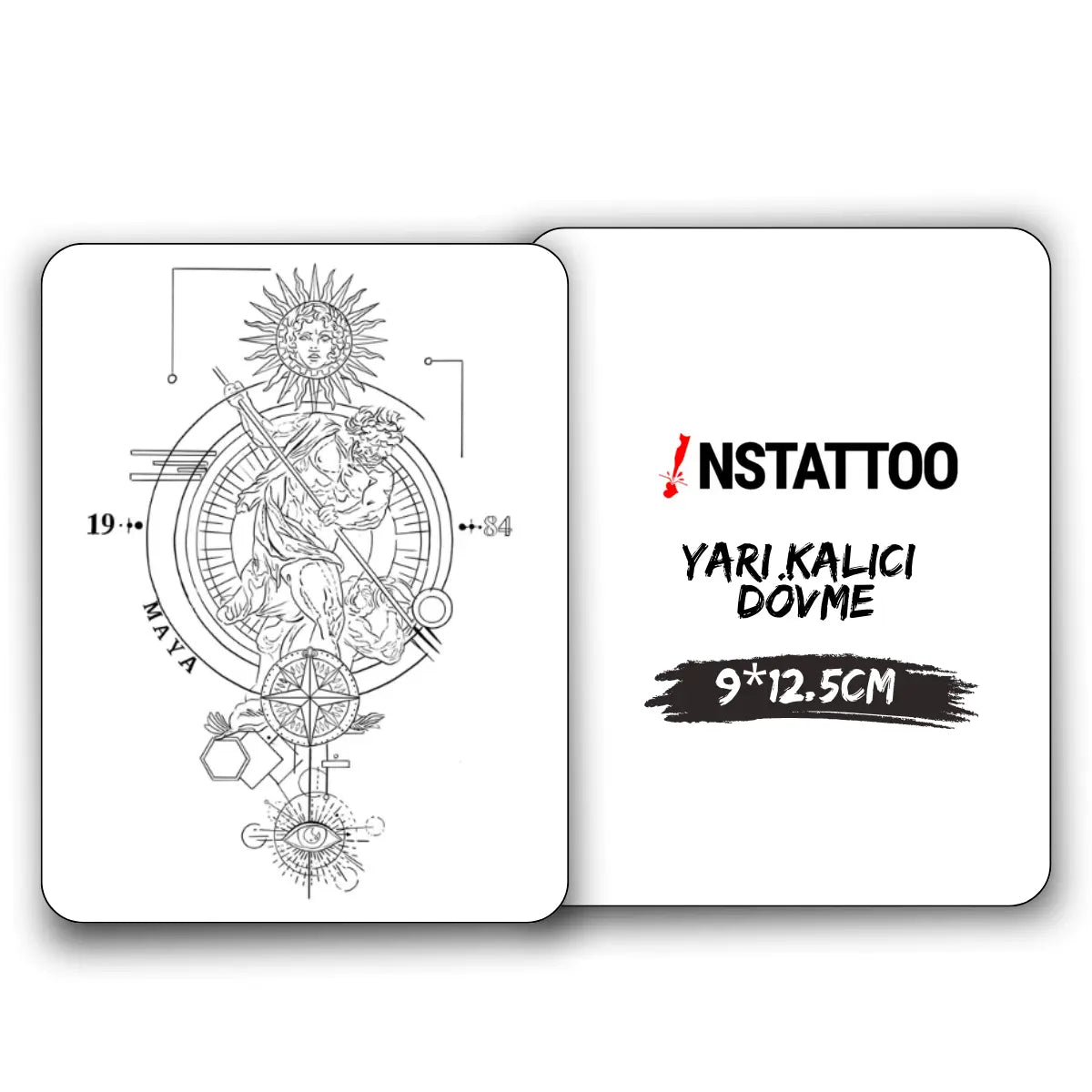 (Özel) Maya - Yarı Kalıcı Dövme