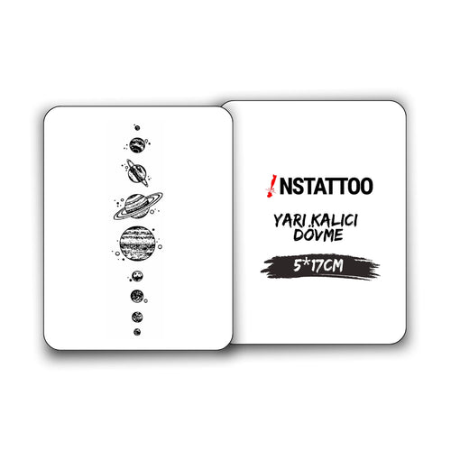 (Özel Tasarım) Milkyway - Yarı Kalıcı Dövme