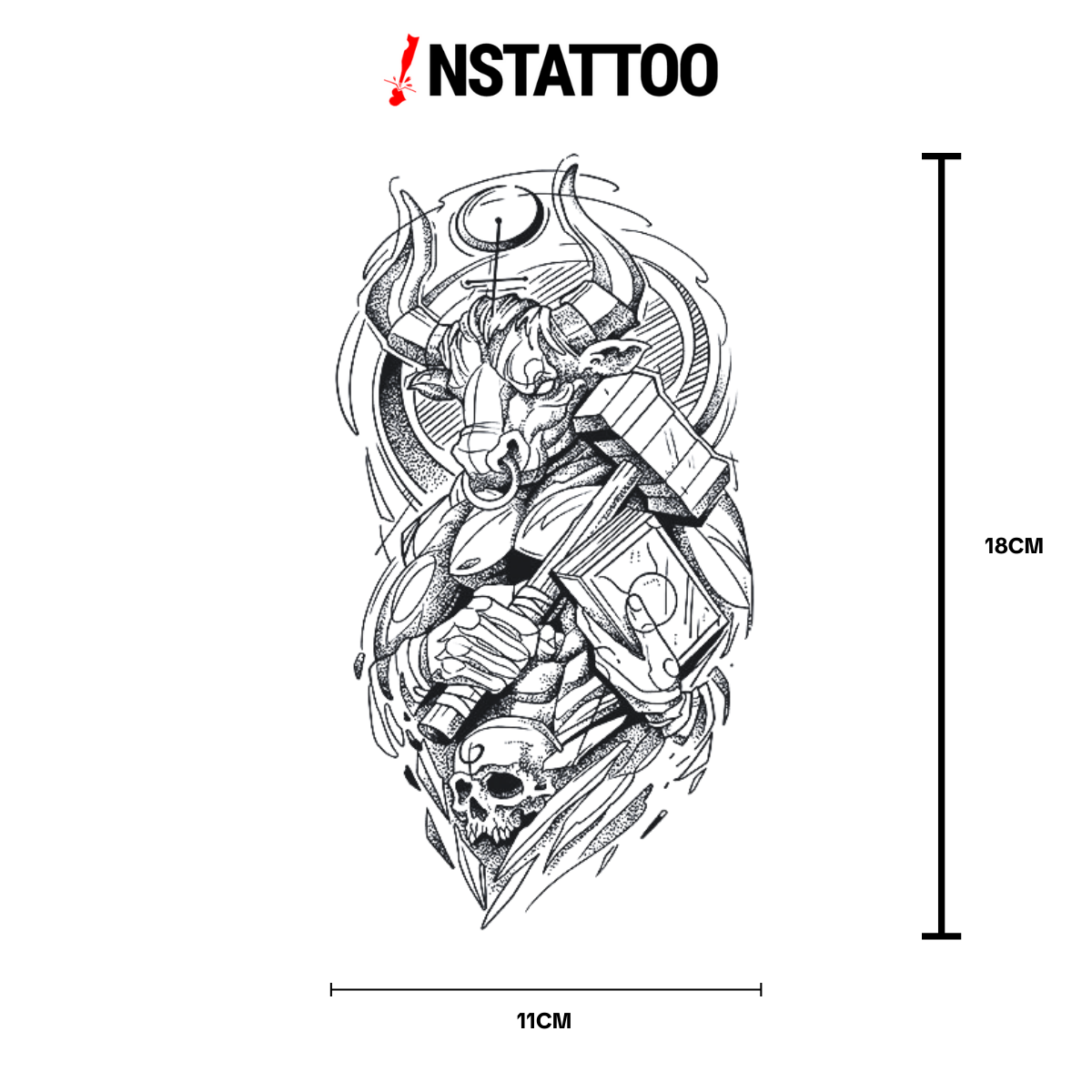 Minator - Yarı Kalıcı Dövme