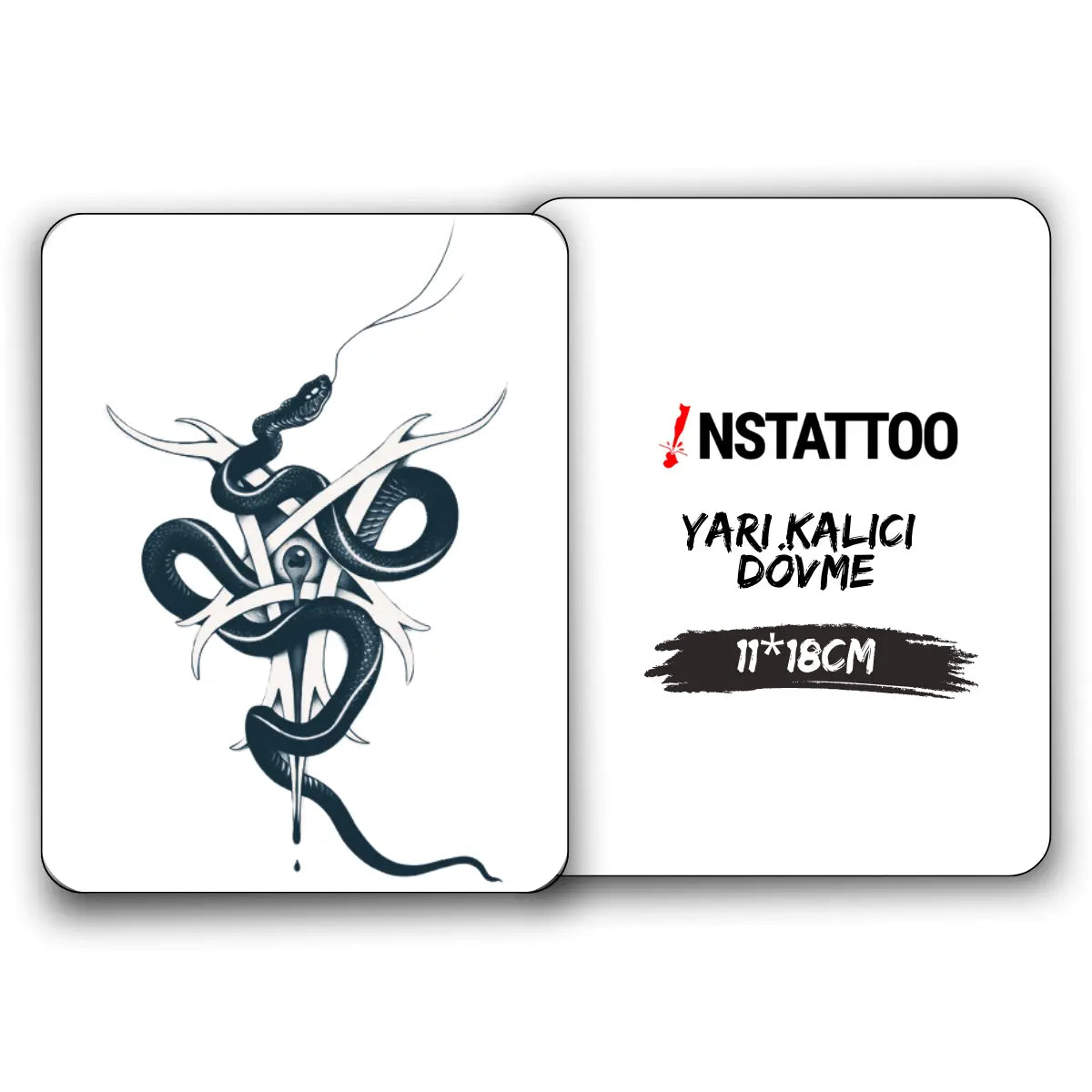 Mini Gojo - Yarı Kalıcı Dövme