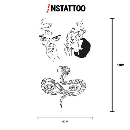 Monroe - Yarı Kalıcı Dövme