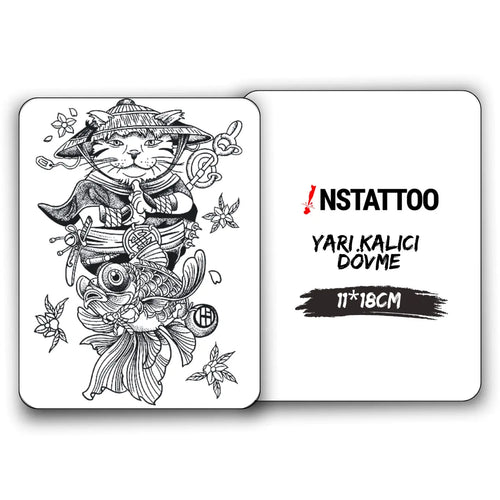Nekomaru - Yarı Kalıcı Dövme