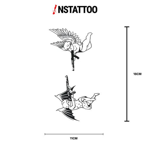 Neogrek Çift - Yarı Kalıcı Dövme