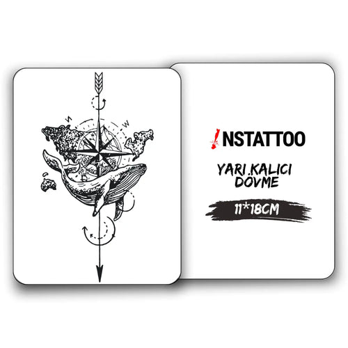 Okyanus - Yarı Kalıcı Dövme