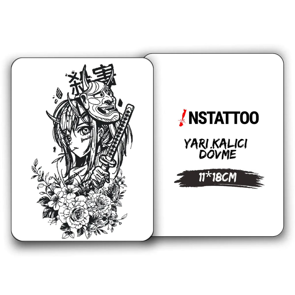 Oni - Yarı Kalıcı Dövme