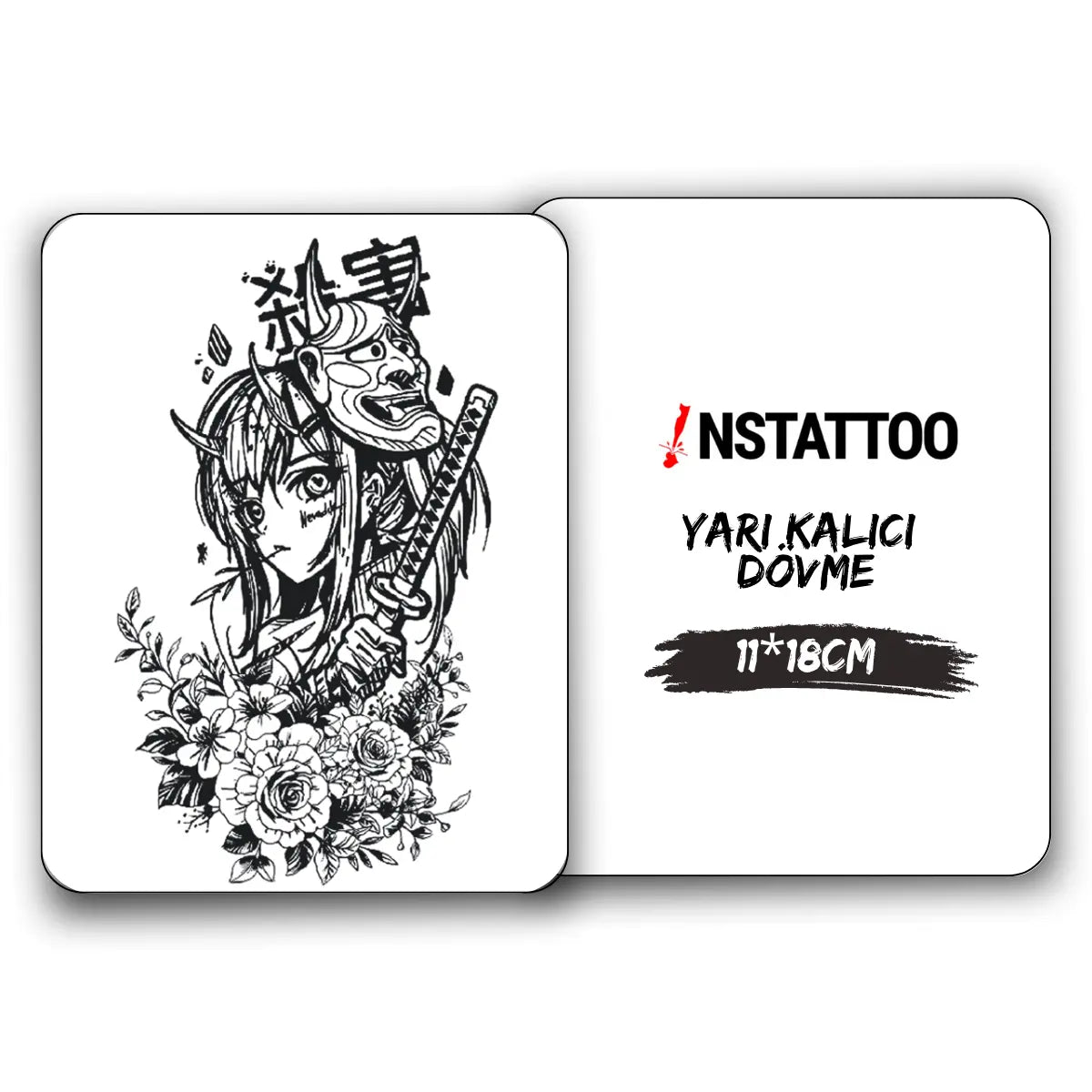 Oni - Yarı Kalıcı Dövme