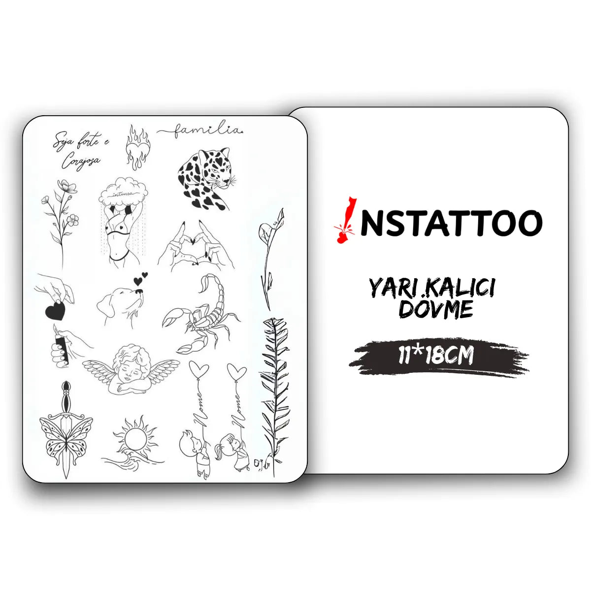 (Özel) Passion - Yarı Kalıcı Dövme