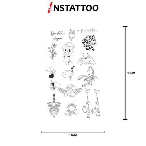 (Özel) Passion - Yarı Kalıcı Dövme