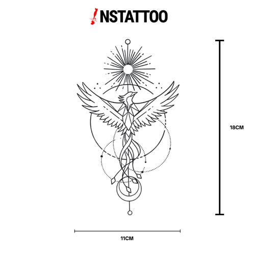 Phoenix - Yarı Kalıcı Dövme