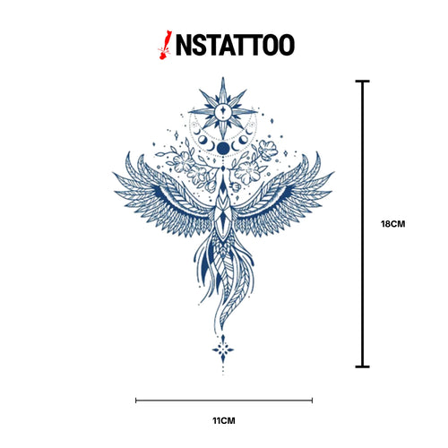 Astral Phoenix - Yarı Kalıcı Dövme