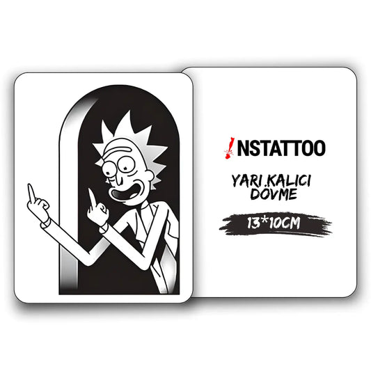 Rick - Yarı Kalıcı Dövme