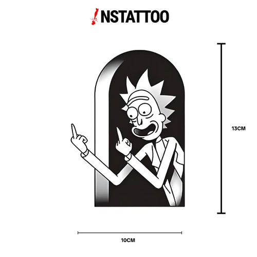 Rick - Yarı Kalıcı Dövme