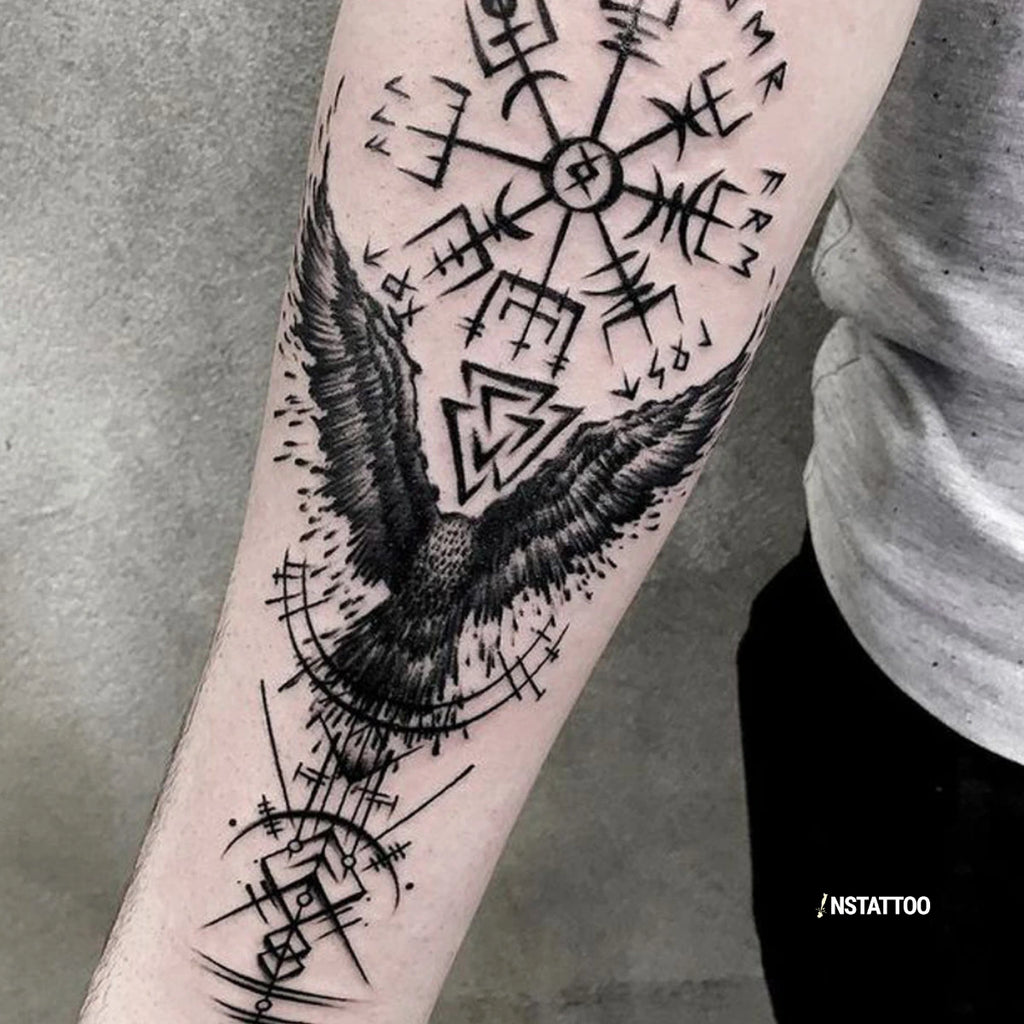 (Özel Tasarım) Valhalla- Yarı Kalıcı Dövme