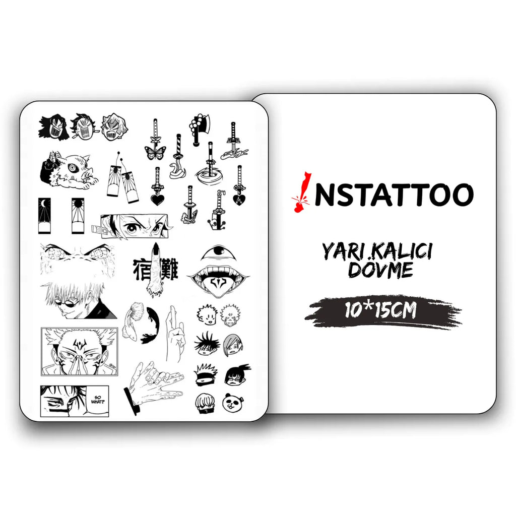 (Özel) Ryoiki - Yarı Kalıcı Dövme