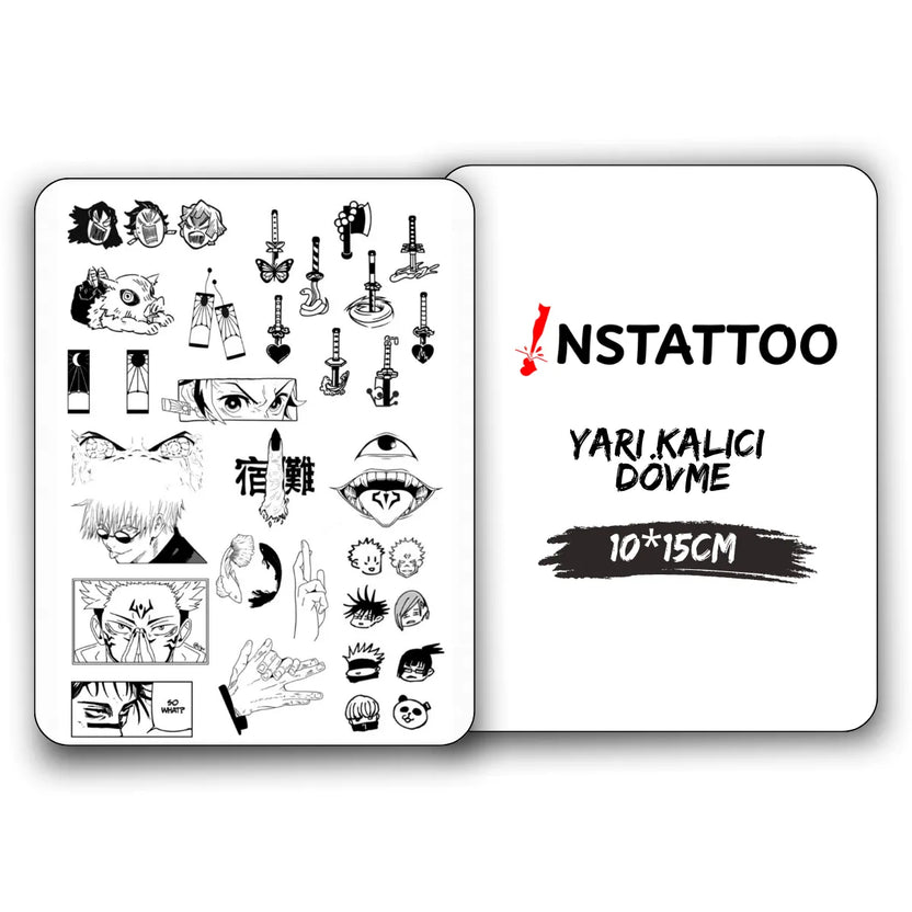(Özel) Ryoiki - Yarı Kalıcı Dövme