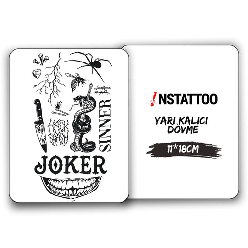 Sinner - Yarı Kalıcı Dövme