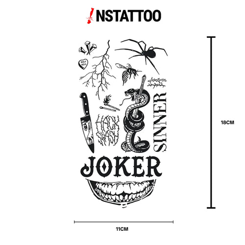 Sinner - Yarı Kalıcı Dövme