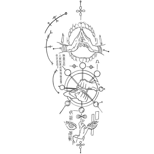 (Özel) Spell - Yarı Kalıcı Dövme