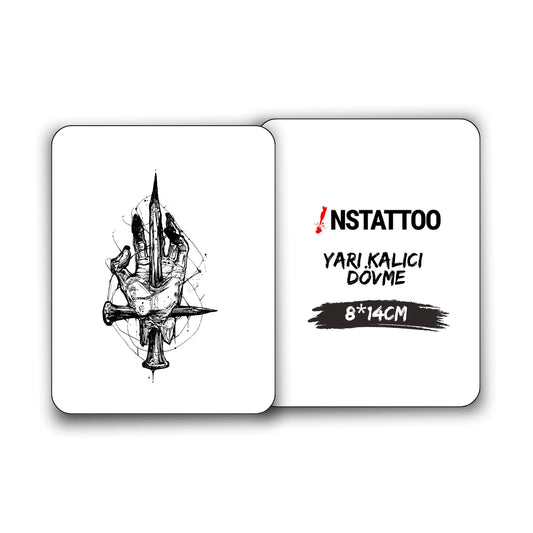 (Özel Tasarım) Stuck- Yarı Kalıcı Dövme