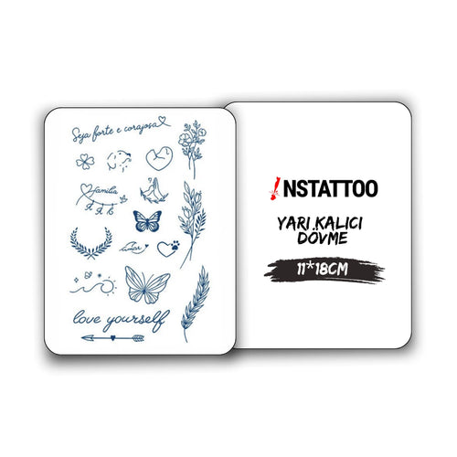 (17 Dövme) Tatlı Paketi III - Yarı Kalıcı Dövme