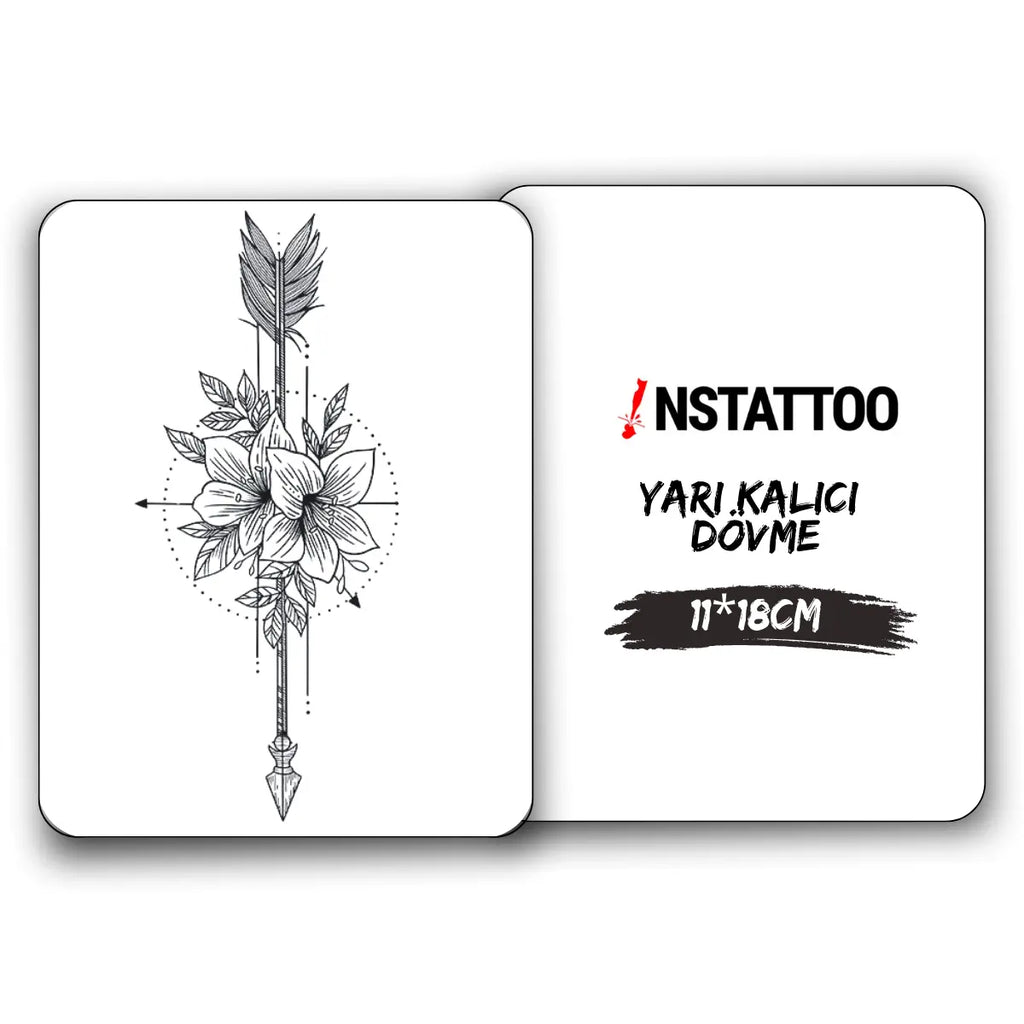 Time - Yarı Kalıcı Dövme