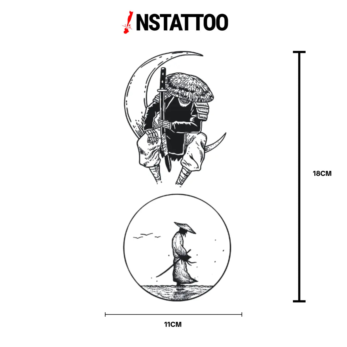 Tsukikage - Yarı Kalıcı Dövme
