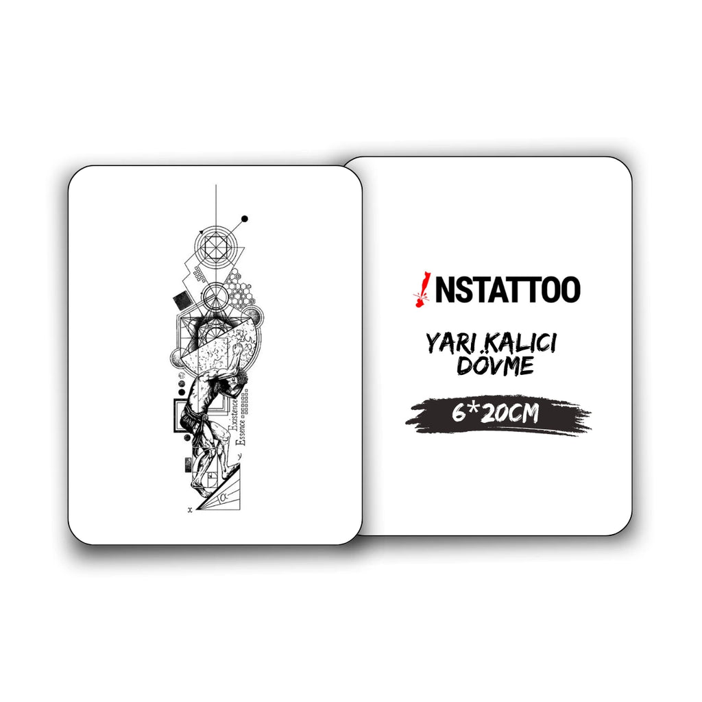 (Özel Tasarım) Vinci - Yarı Kalıcı Dövme