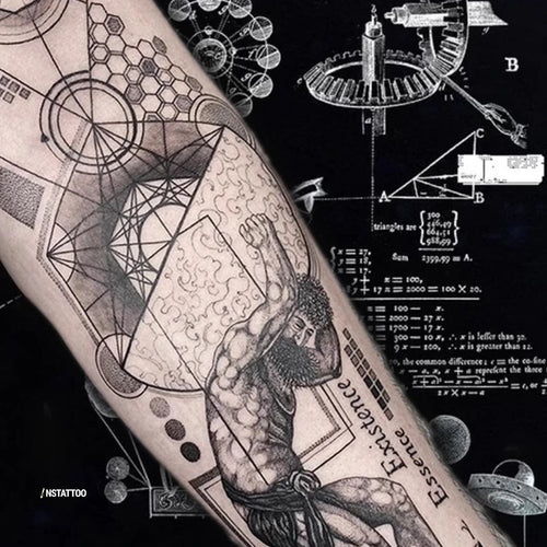 (Özel Tasarım) Vinci - Yarı Kalıcı Dövme