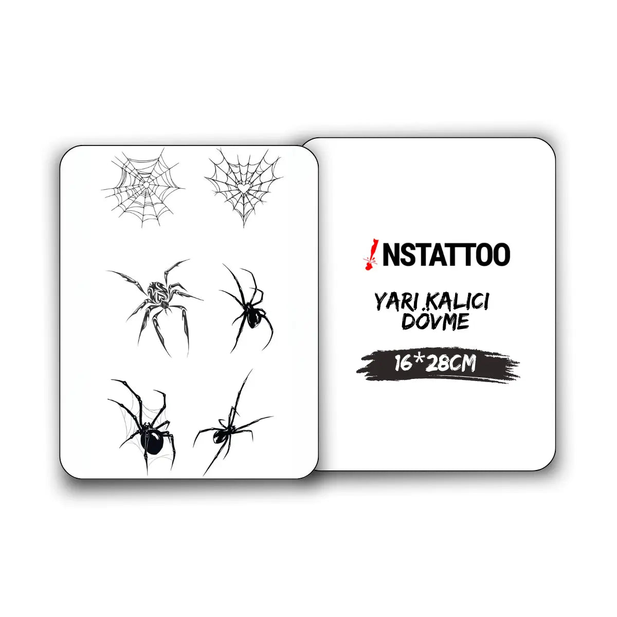 Widow - Yarı Kalıcı Dövme