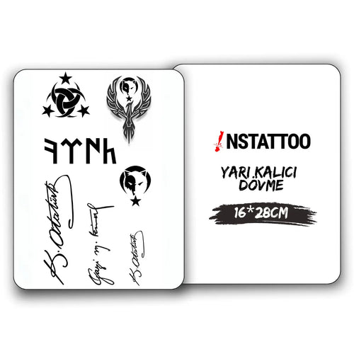 (Özel) TÜRK-V2 Yarı Kalıcı Dövme