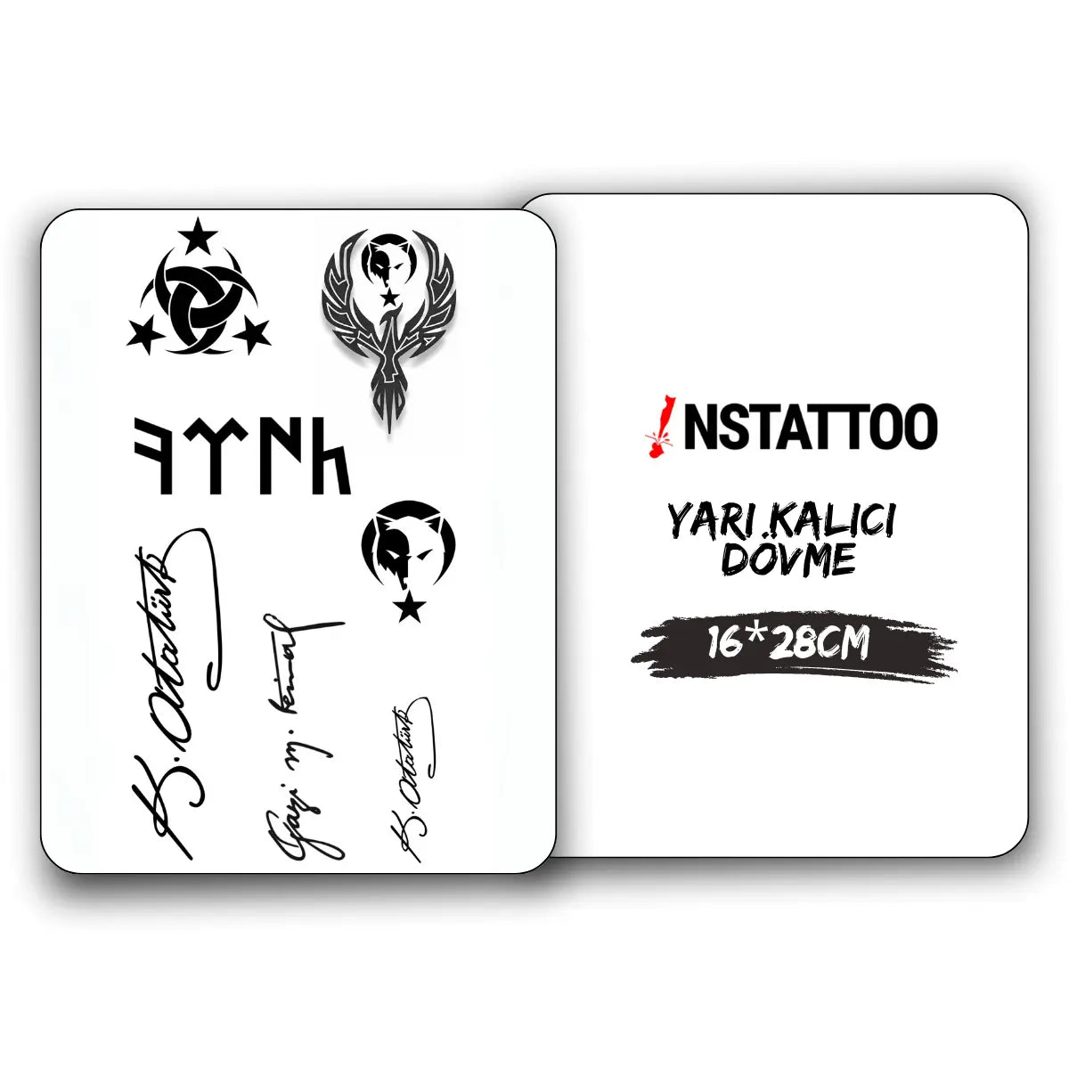 (Özel) TÜRK-V2 Yarı Kalıcı Dövme