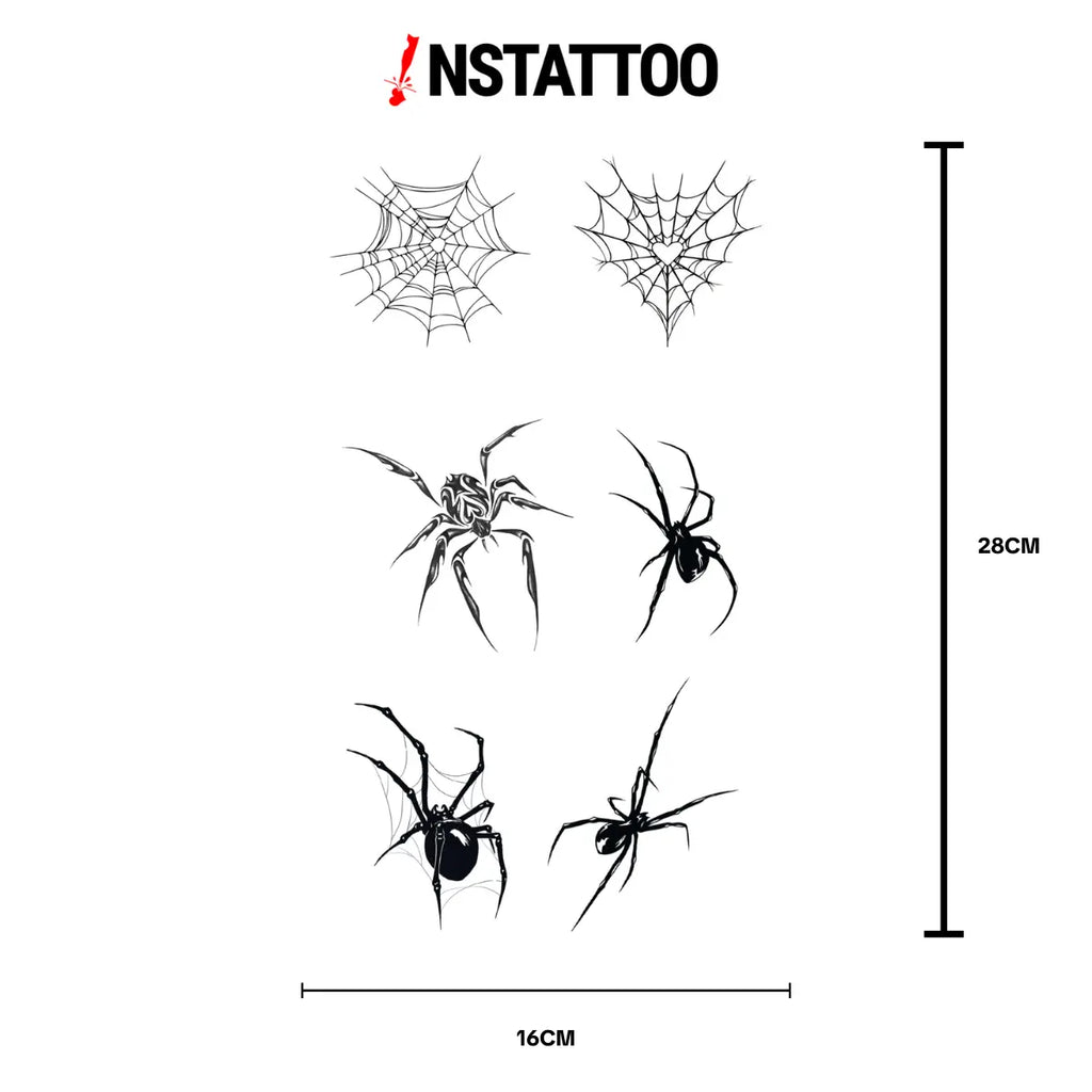 (Özel) Widow - Yarı Kalıcı Dövme
