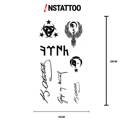 (Özel) TÜRK-V2 Yarı Kalıcı Dövme