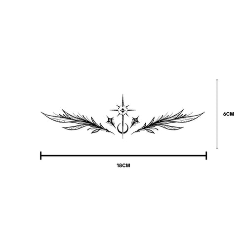 (Özel Tasarım) Wingus - Yarı Kalıcı Dövme