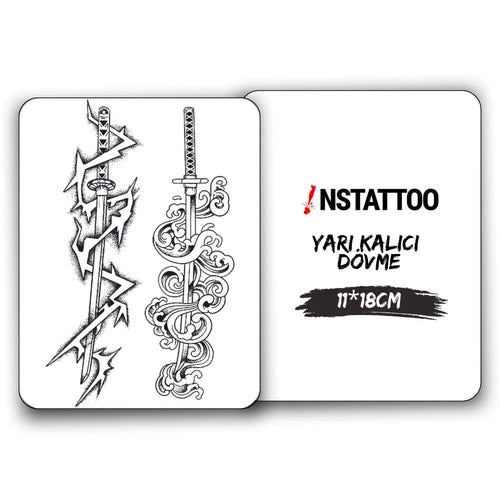 (DS) Zenitsu-Giyu - Yarı Kalıcı Dövme