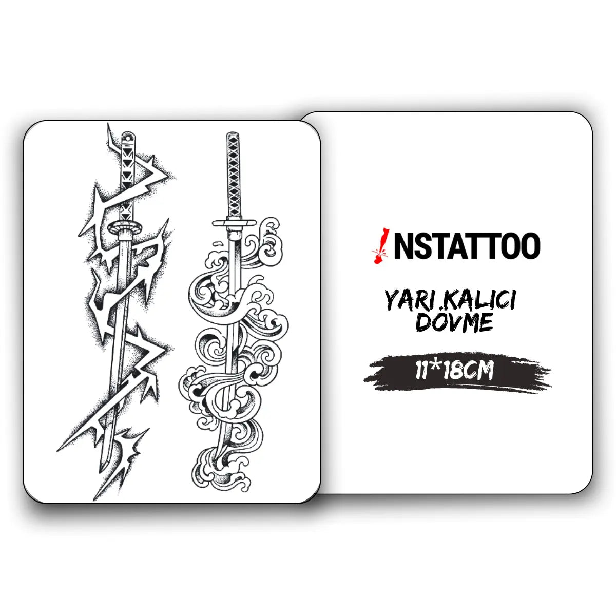 (DS) Zenitsu-Giyu - Yarı Kalıcı Dövme